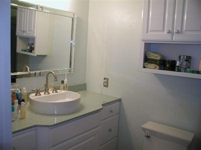 4352 Goodson Way Rohnert Park, CA 94928 - Photo 7 of 9 a bathroom with a sink and a mirror