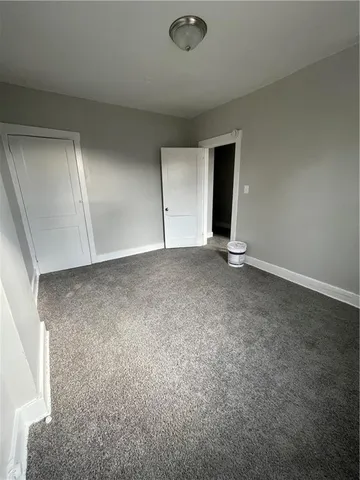 an empty room with window