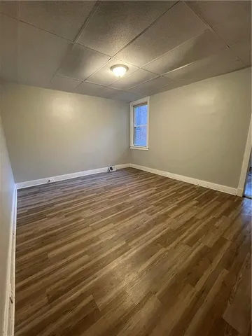 wooden floor in a room