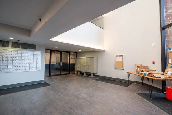 a view of workspace with a window