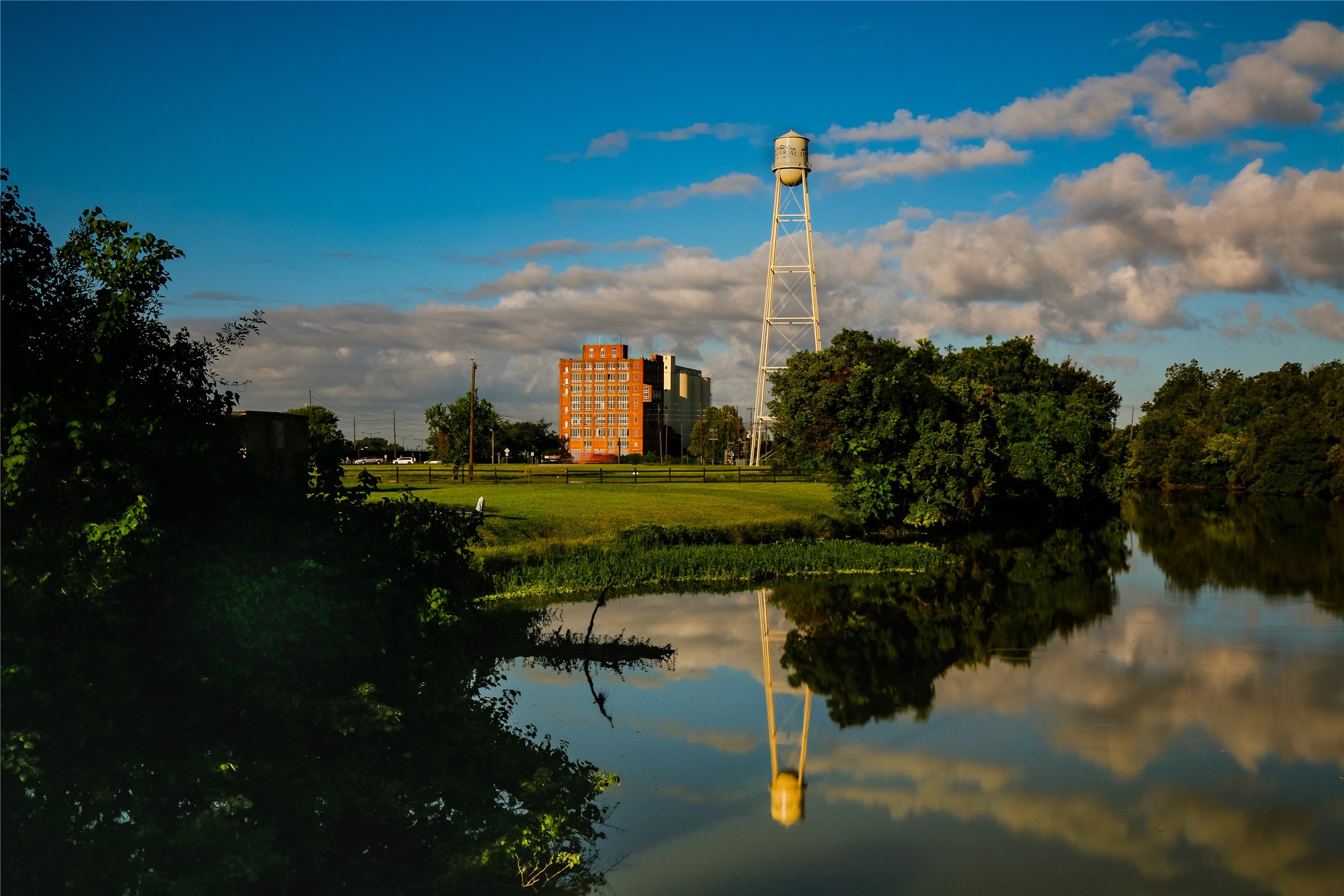 126 2nd Street Sugar Land, TX 77498 - Photo 49 of 50 a view of a lake with a yard
