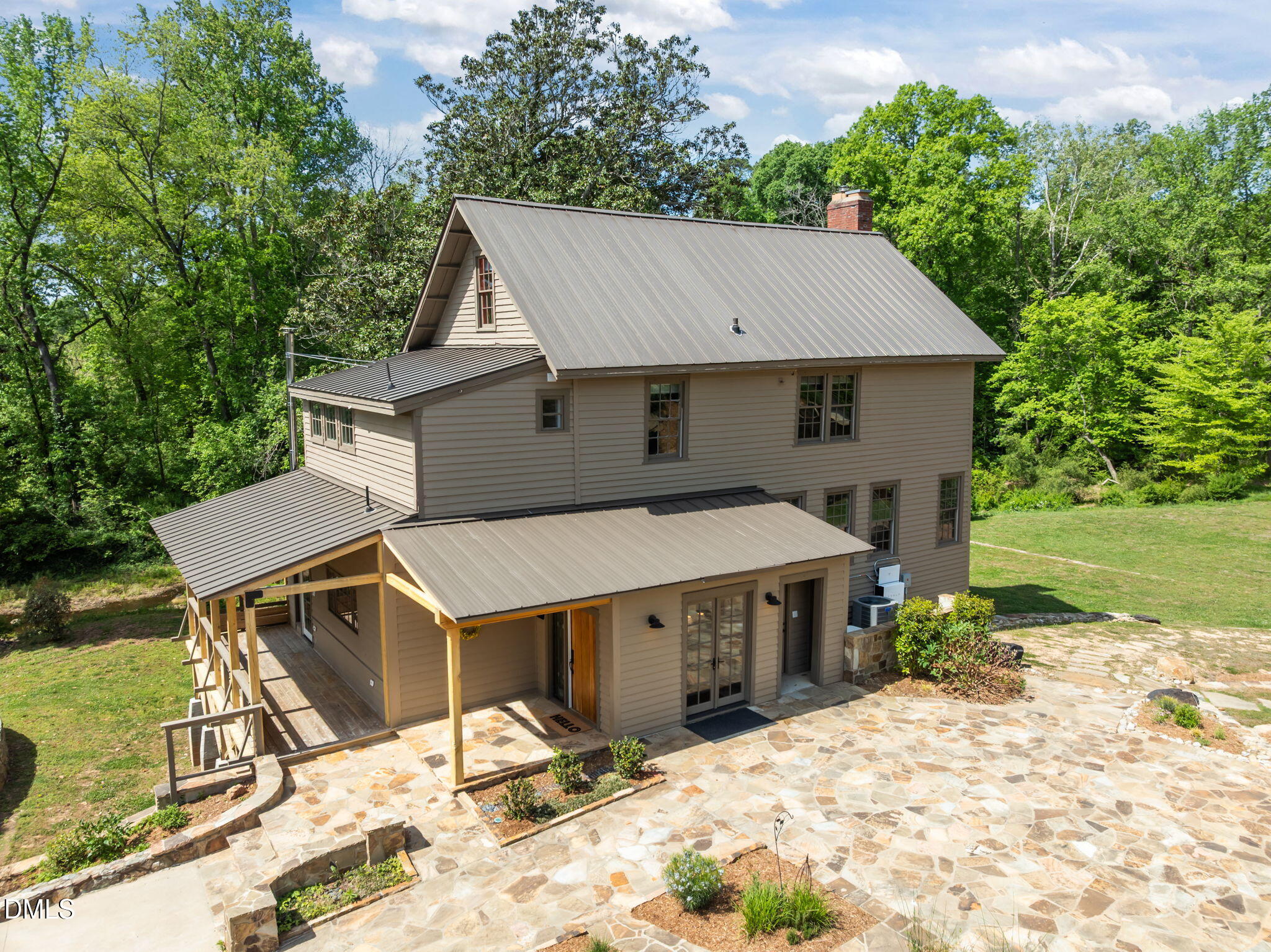 7923 Morrow Mill Road Chapel Hill, NC 27516 - Photo 4 of 66 a aerial view of a house