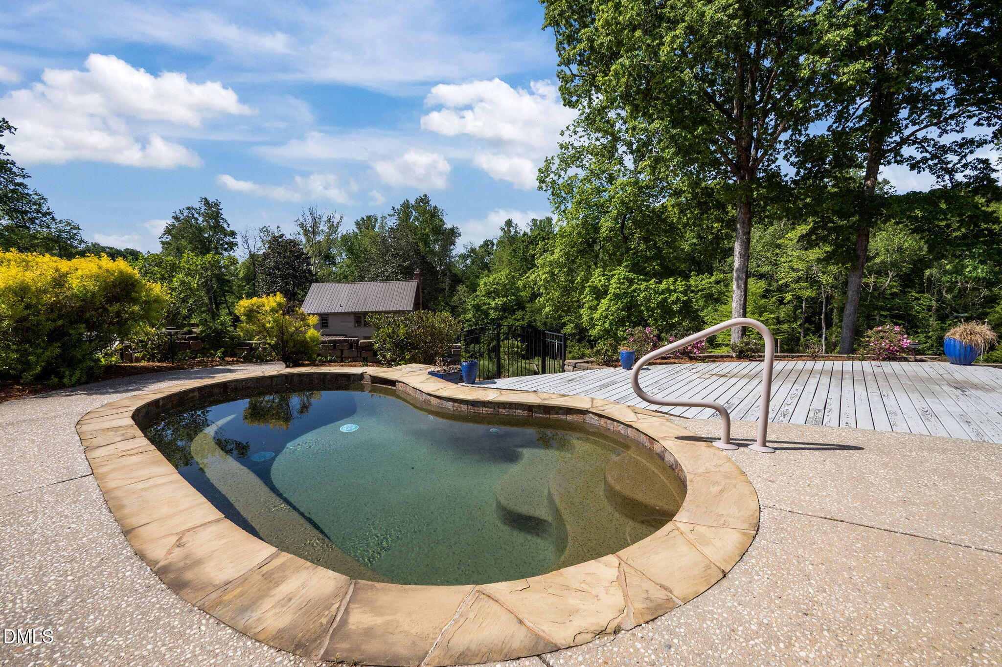 7923 Morrow Mill Road Chapel Hill, NC 27516 - Photo 41 of 66 a view of swimming pool with seating space
