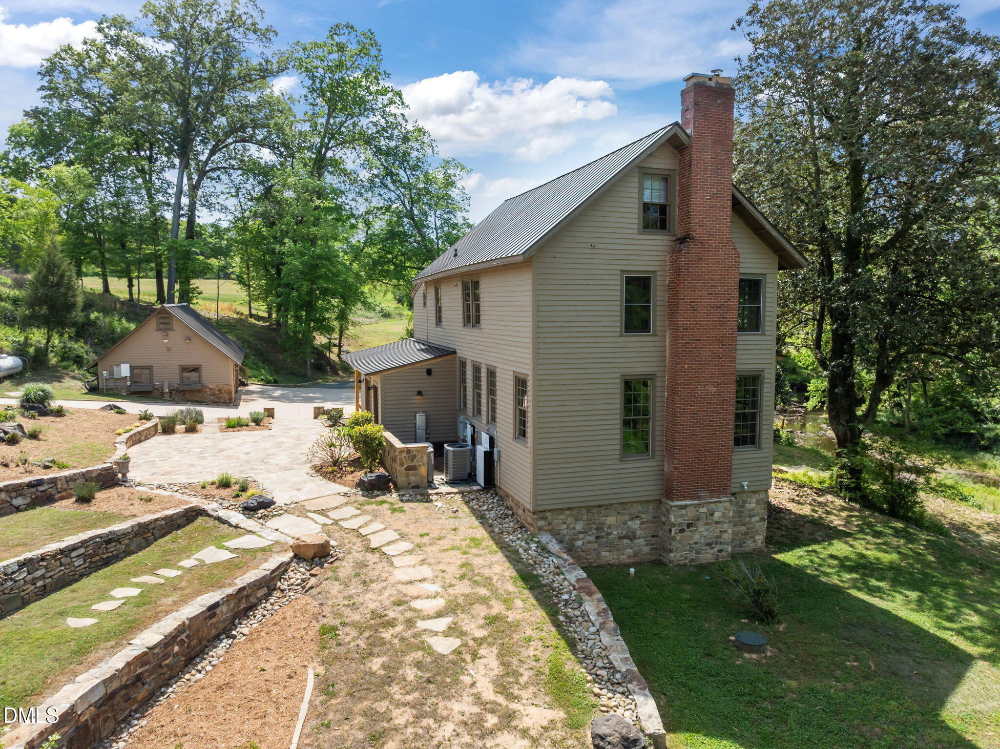 7923 Morrow Mill Road Chapel Hill, NC 27516 - Photo 57 of 66 a view of backyard of the house