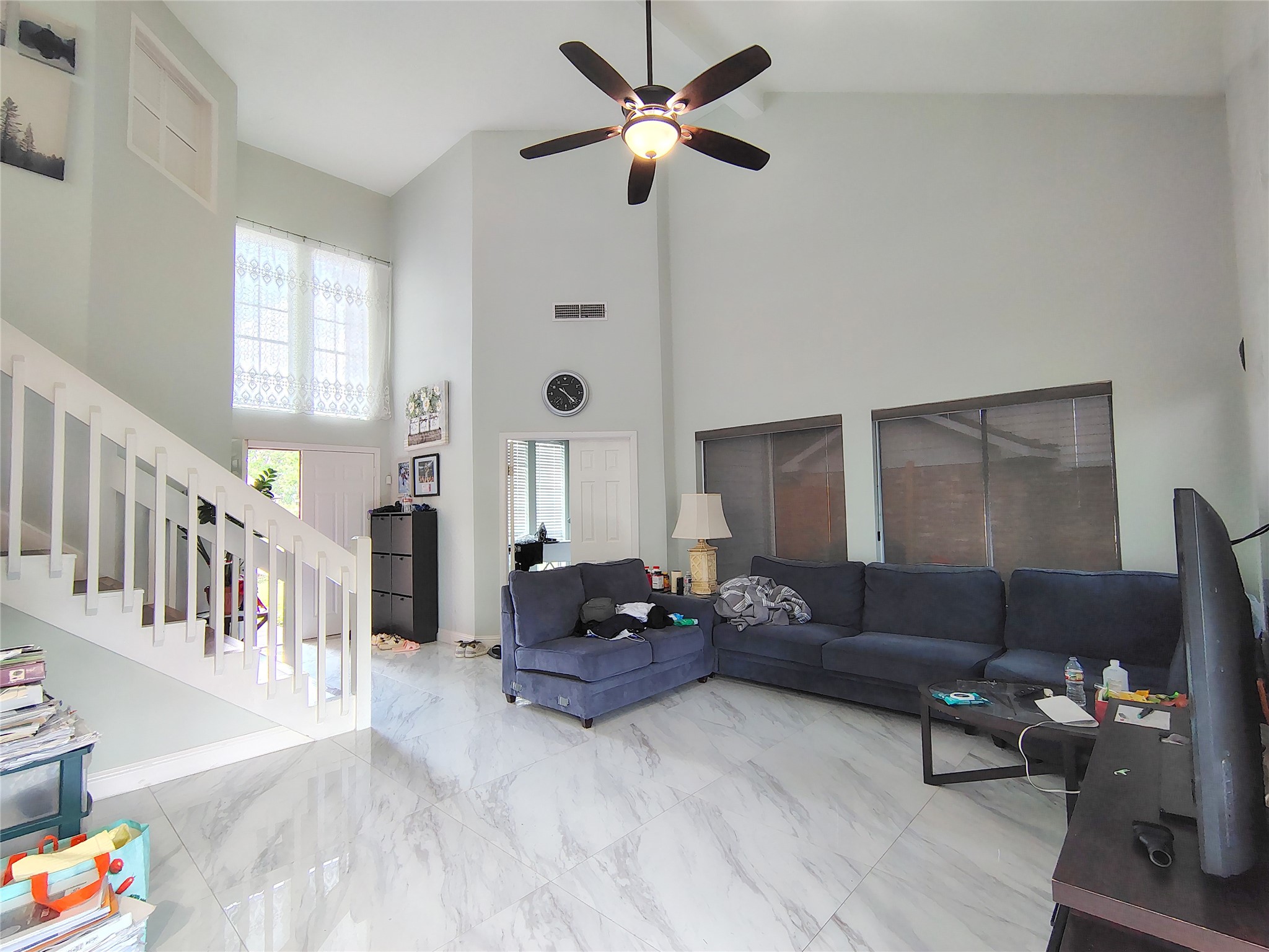 4411 Waterfall Way Sugar Land, TX 77479 - Photo 18 of 36 a living room with furniture and wooden floor
