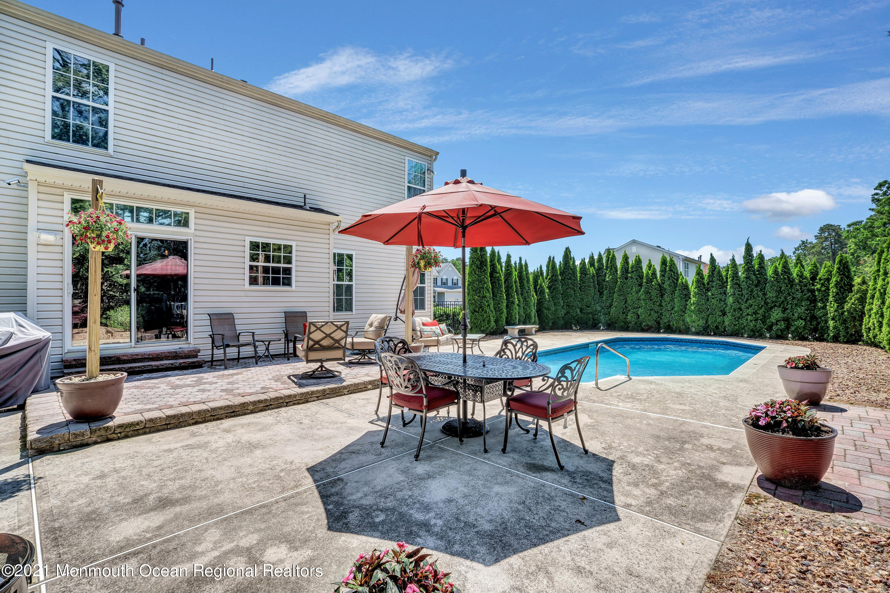 66 Timberline Road Bayville, NJ 08721 - Photo 35 of 42 Backyard/Pool