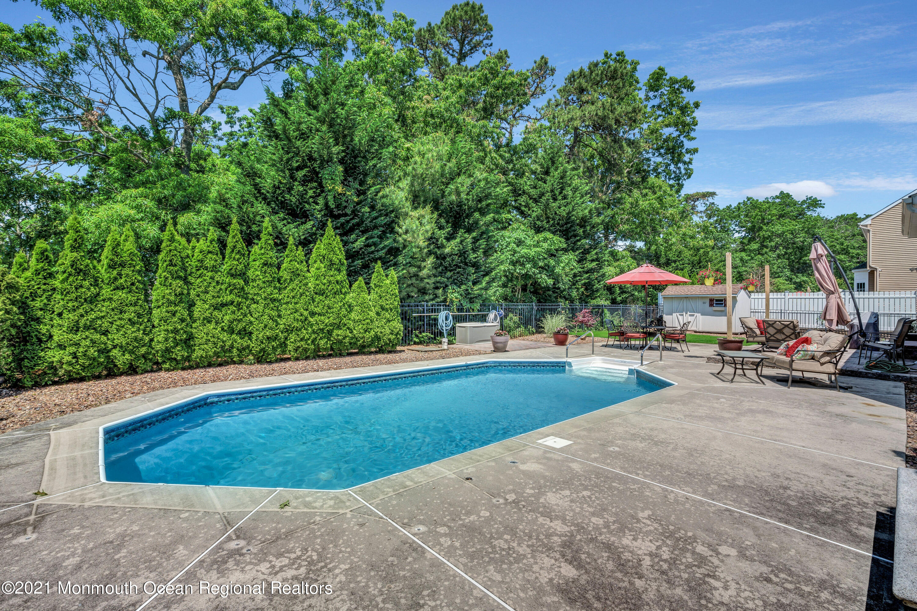 66 Timberline Road Bayville, NJ 08721 - Photo 39 of 42 Backyard/Pool
