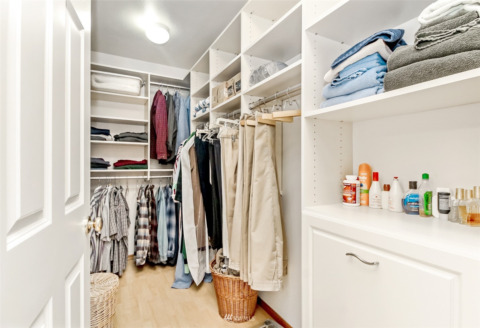 25815 176th Place Southeast Covington, WA 98042 - Photo 27 of 36 a view of walk in closet with clothes and shoes