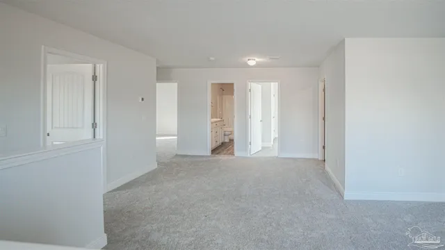 a view of empty room