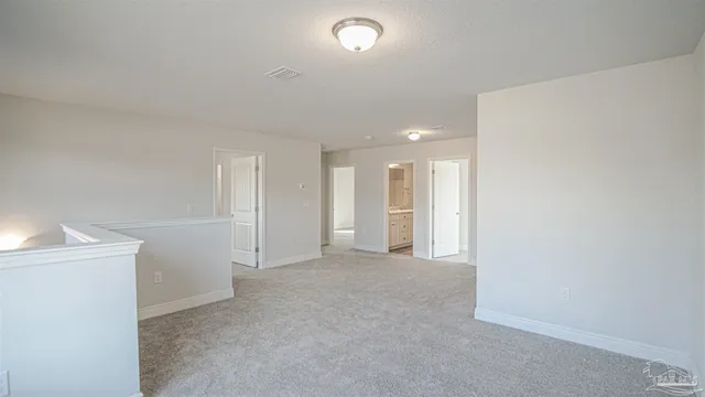 a view of empty room