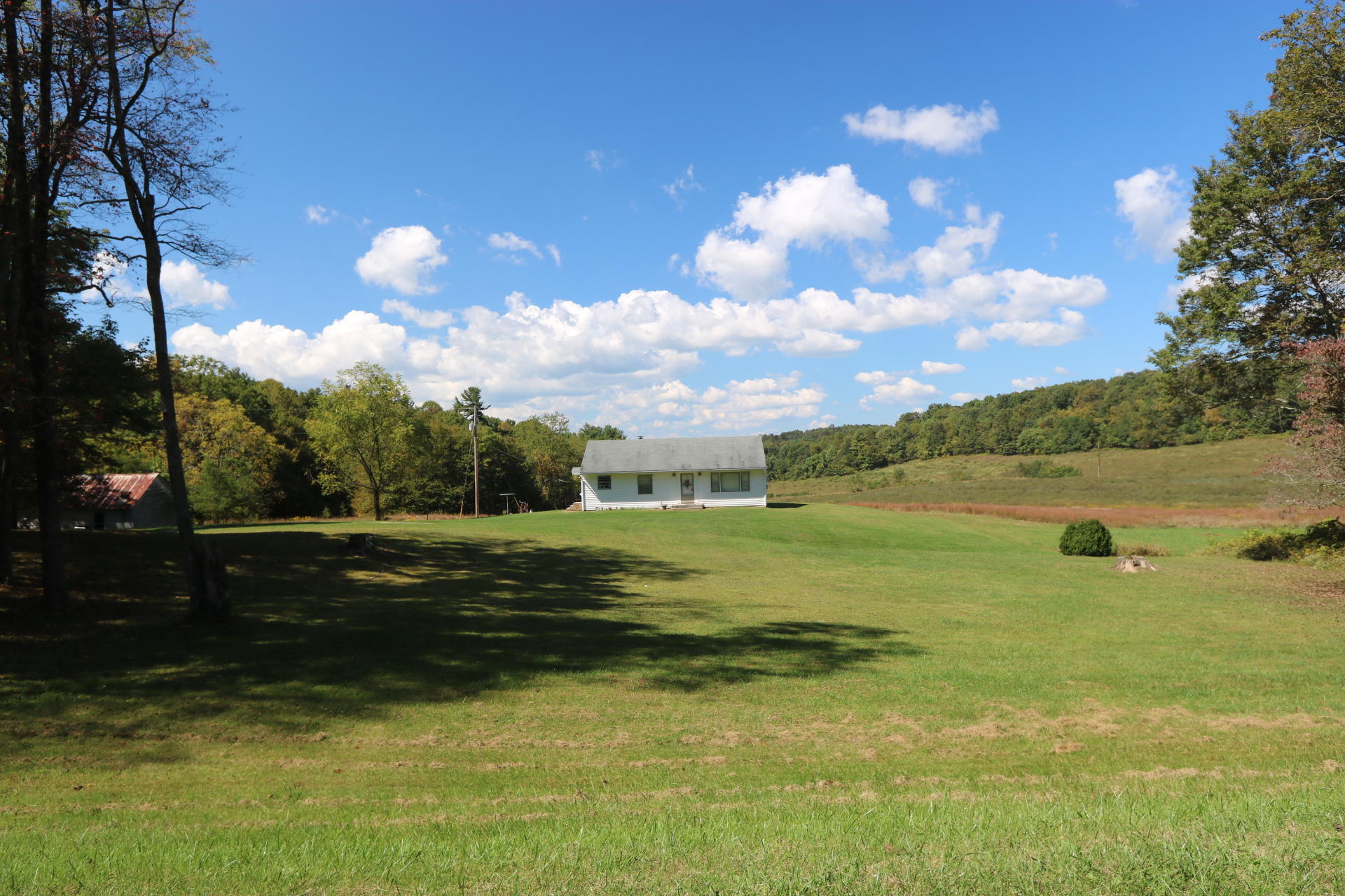1058 Silverleaf Road Southeast Floyd, VA 24091 - Photo 3 of 55 a view of a lake from a yard