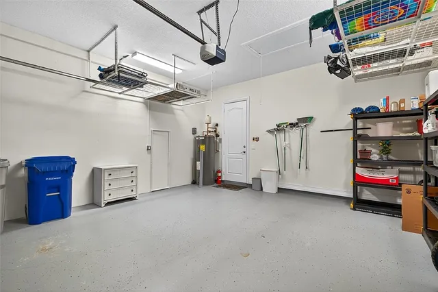 a view of a lake with a city