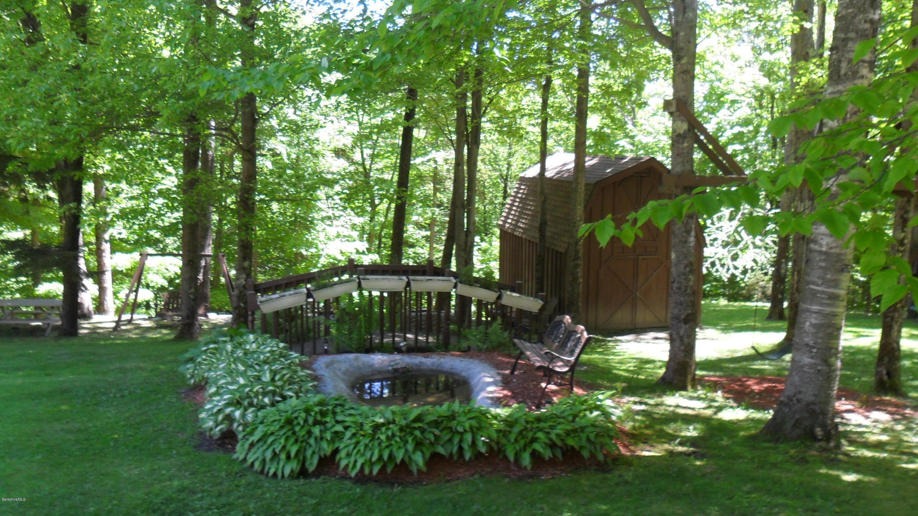 88 Moores Road Florida, MA 01343 - Photo 12 of 53 a view of garden with plants and trees