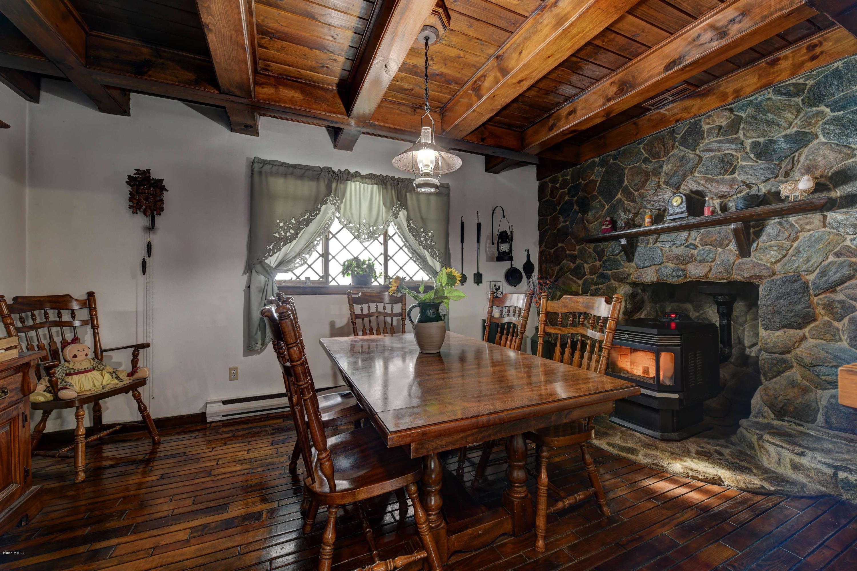 88 Moores Road Florida, MA 01343 - Photo 32 of 53 a view of a dining room with furniture and wooden floor
