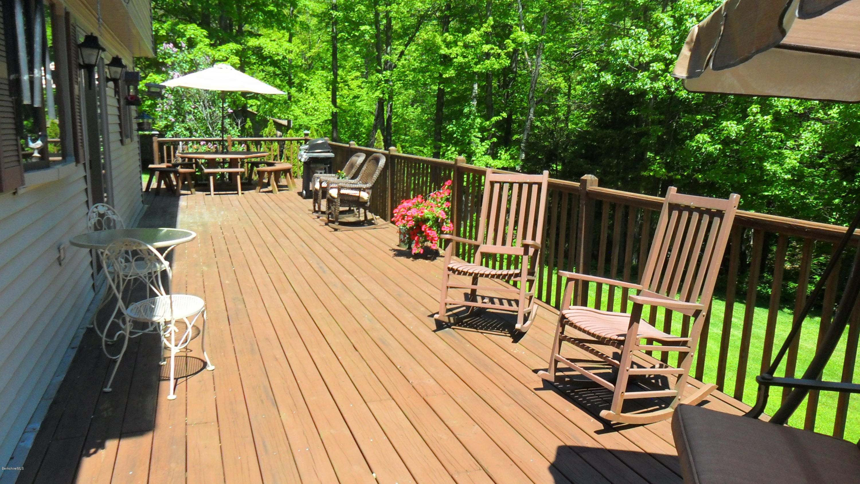 88 Moores Road Florida, MA 01343 - Photo 7 of 53 a view of balcony with wooden floor and seating space