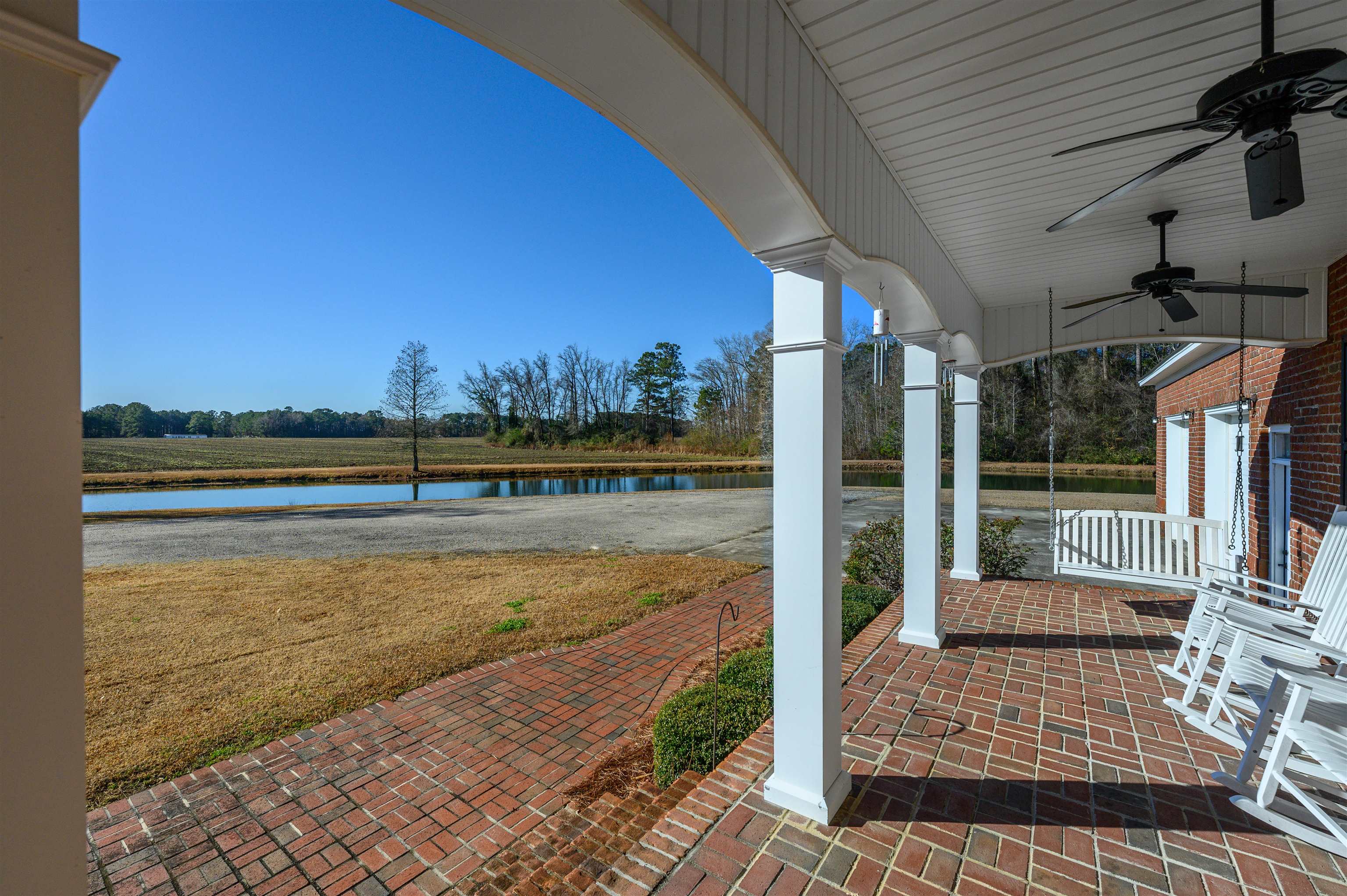 4310 Enoch Road Aynor, SC 29511 - Photo 29 of 39 View of patio featuring a water view and ceiling fan