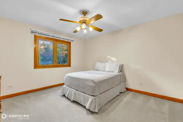 a room with furniture