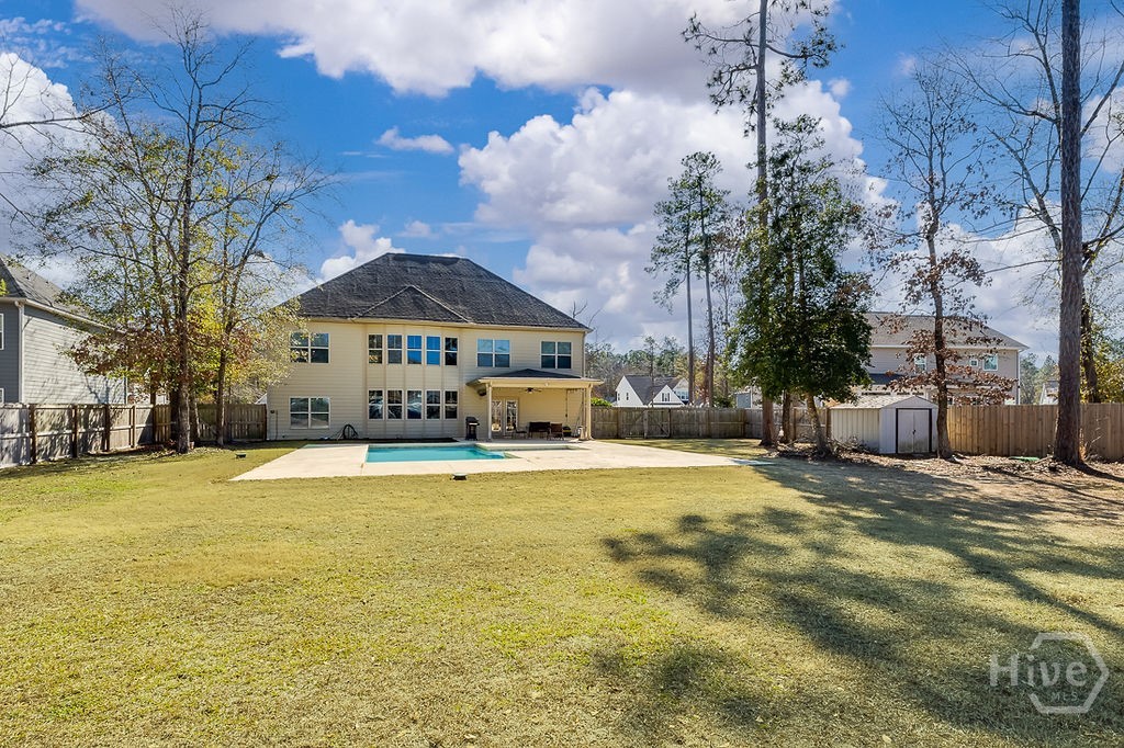 108 Treutlen Court Rincon, GA 31326 - Photo 50 of 57 rear yard view