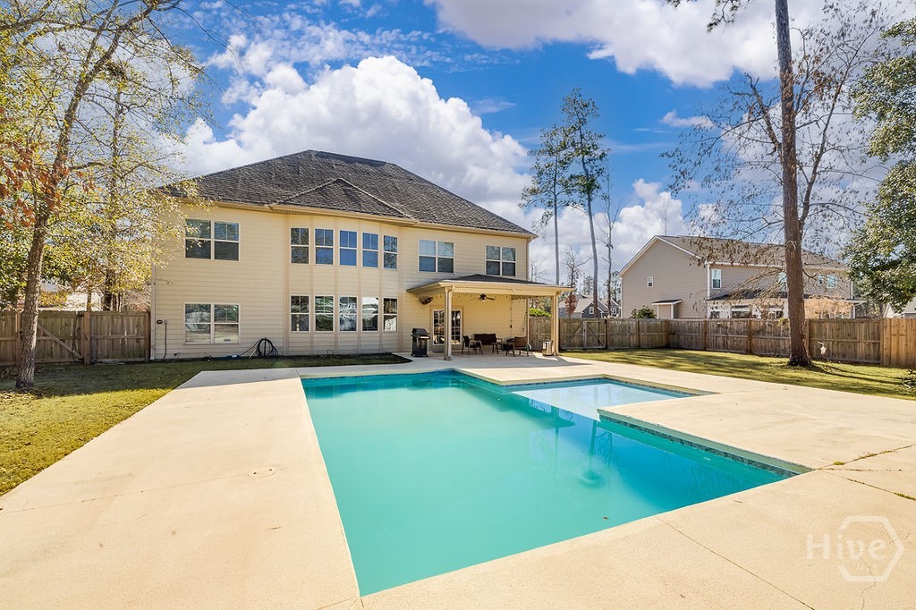 108 Treutlen Court Rincon, GA 31326 - Photo 51 of 57 Pool deck from rear