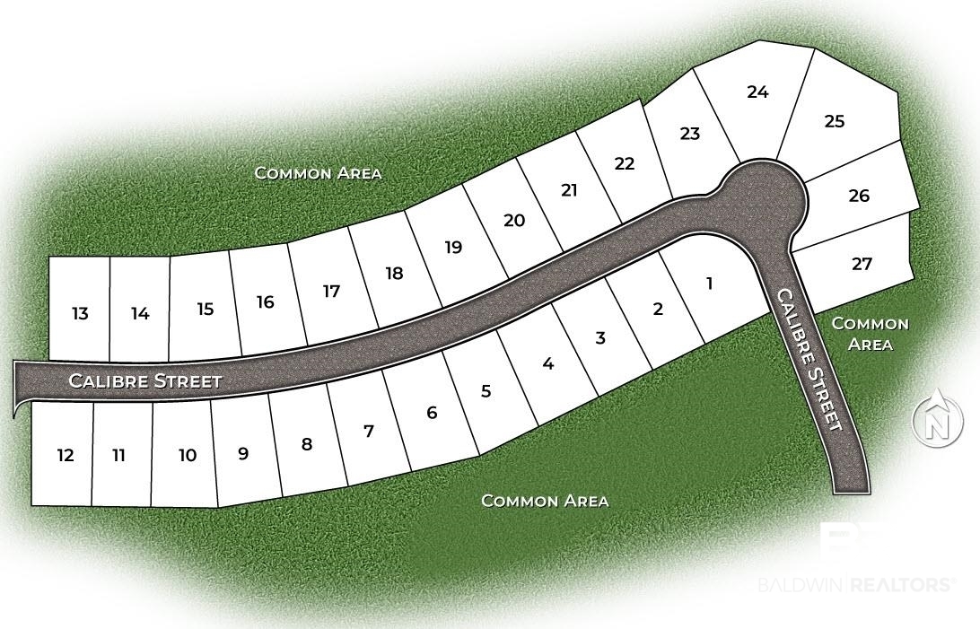 672 Calibre Street Fairhope, AL 36532 - Photo 13 of 14 map of community