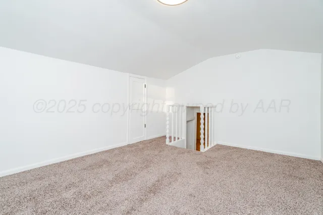 a view of empty room