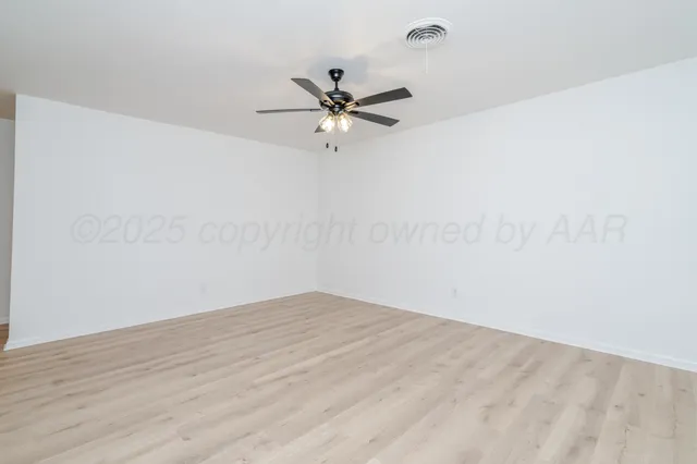 wooden floor in an empty room