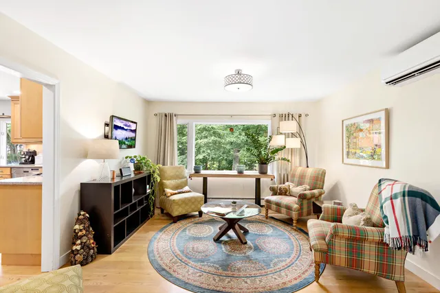 an aerial view of residential house with outdoor space