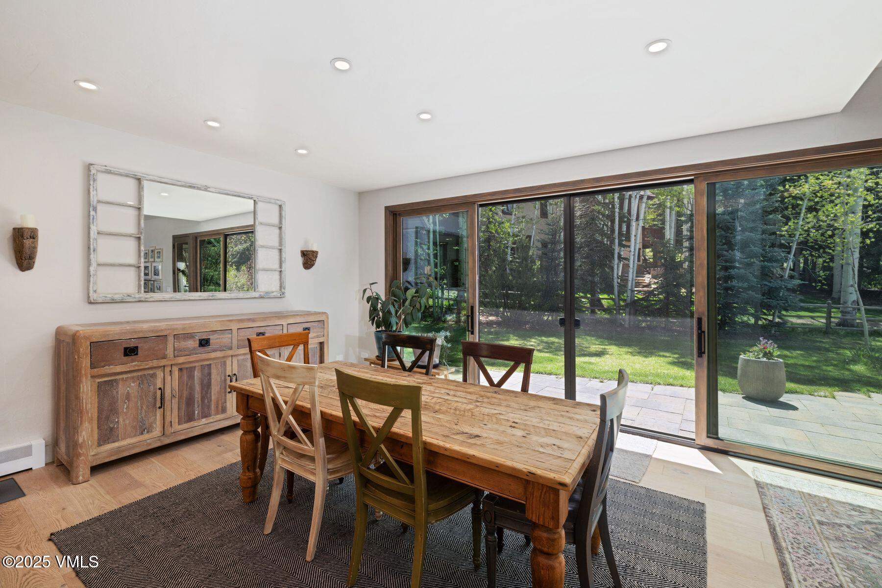 2036 Vermont Road Vail, CO 81657 - Photo 19 of 53 Dining to Back Patio