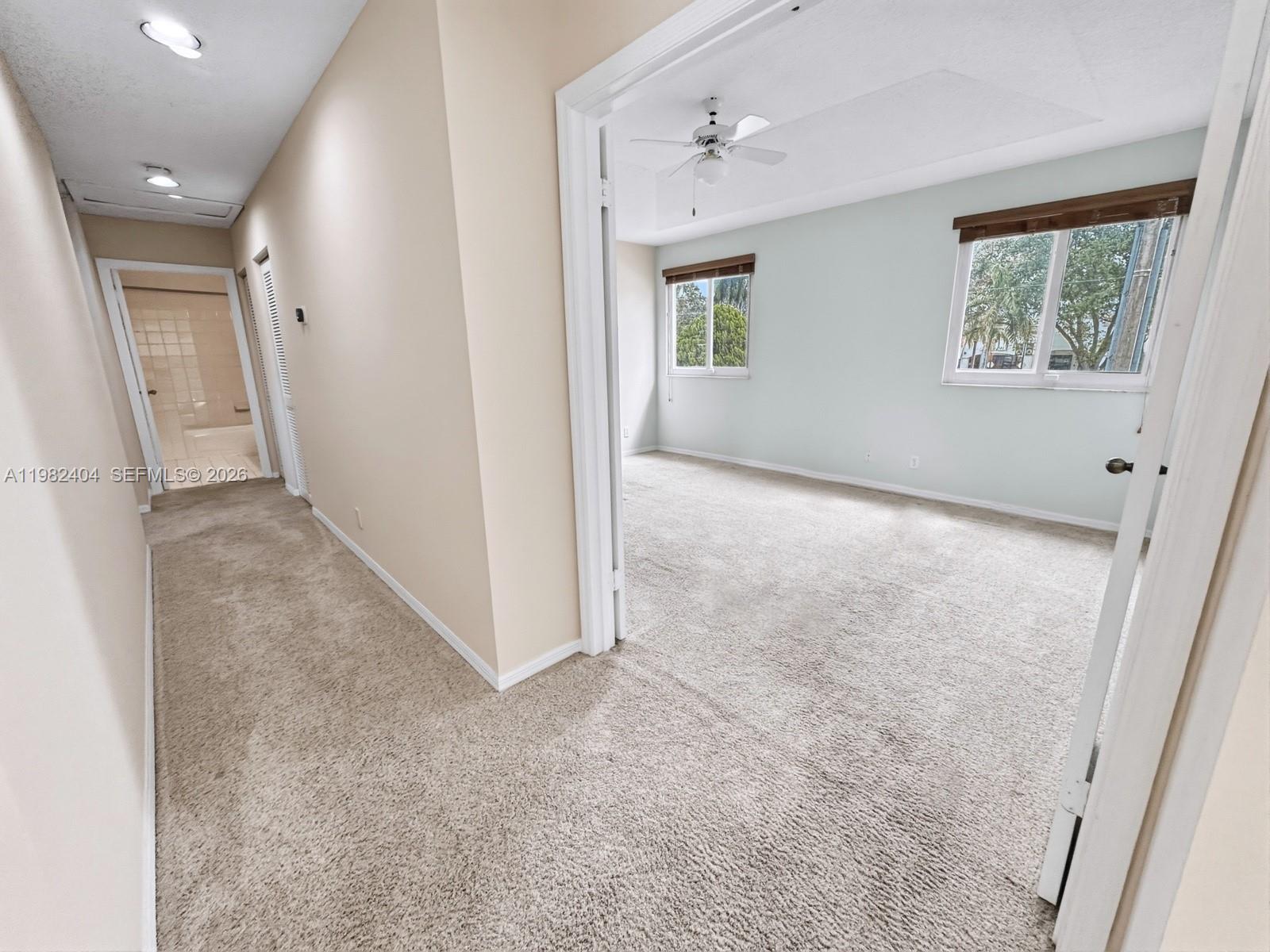 2640 Rampart Way North Cooper City, FL 33026 - Photo 25 of 58 an empty room with windows and closet
