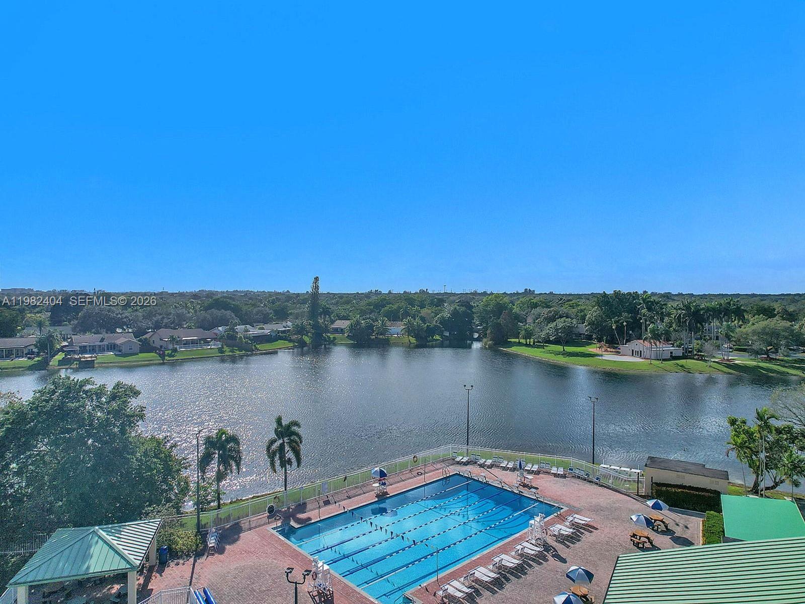 2640 Rampart Way North Cooper City, FL 33026 - Photo 55 of 58 a view of a lake with houses