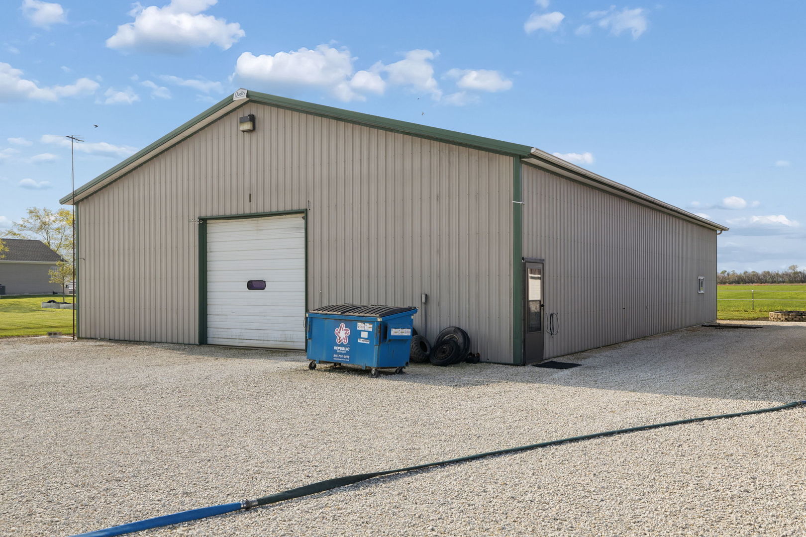 15334 West 3000N Road Essex, IL 60935 - Photo 32 of 42 a view of a car garage