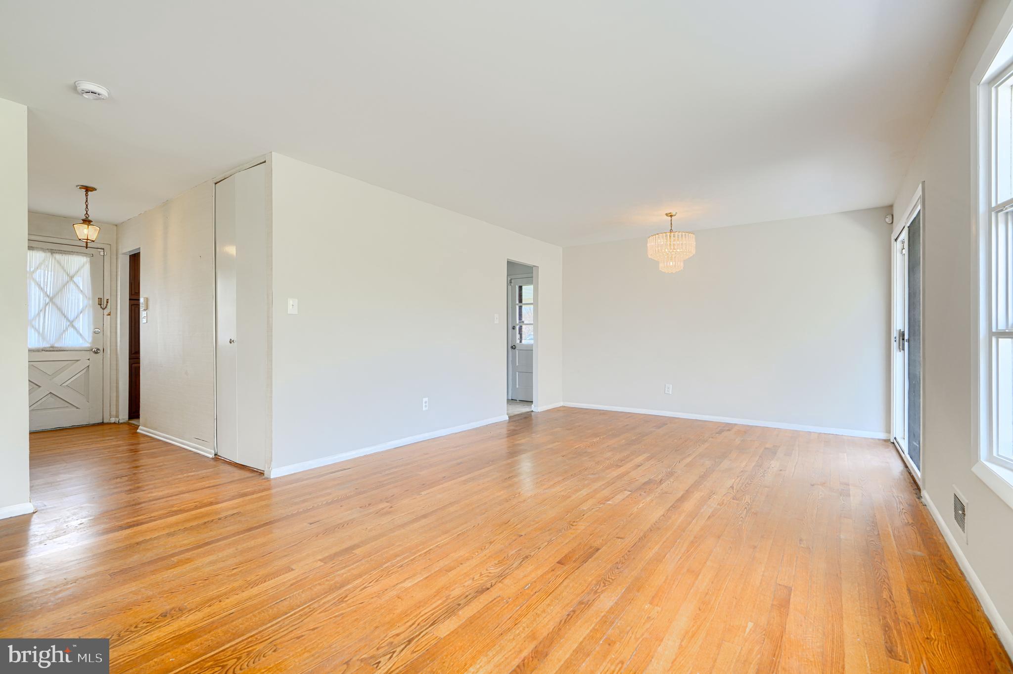 1741 Ellinwood Road Rosedale, MD 21237 - Photo 11 of 43 a view of an empty room with wooden floor