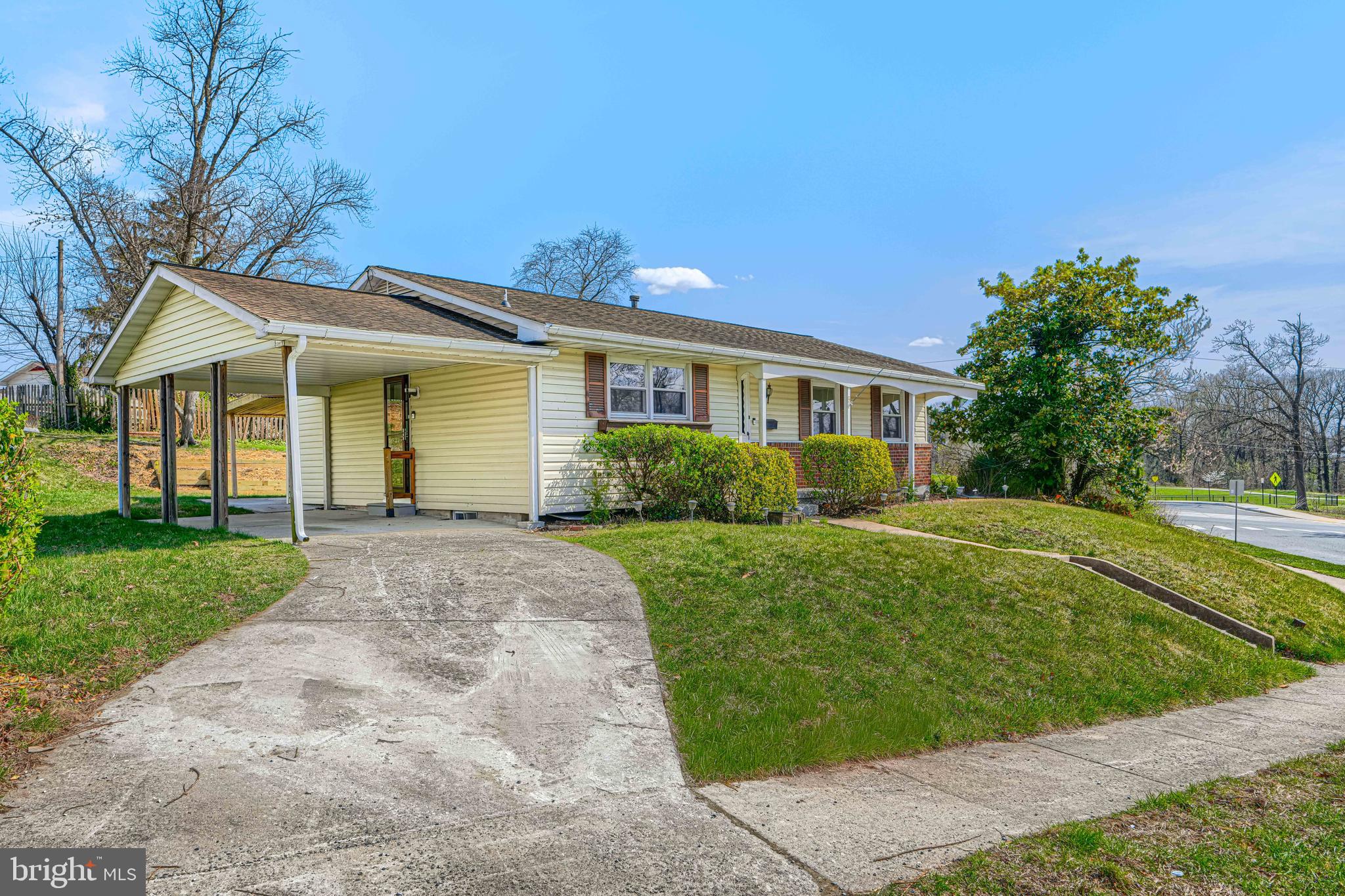 1741 Ellinwood Road Rosedale, MD 21237 - Photo 2 of 43 a view of a house with yard and tree s