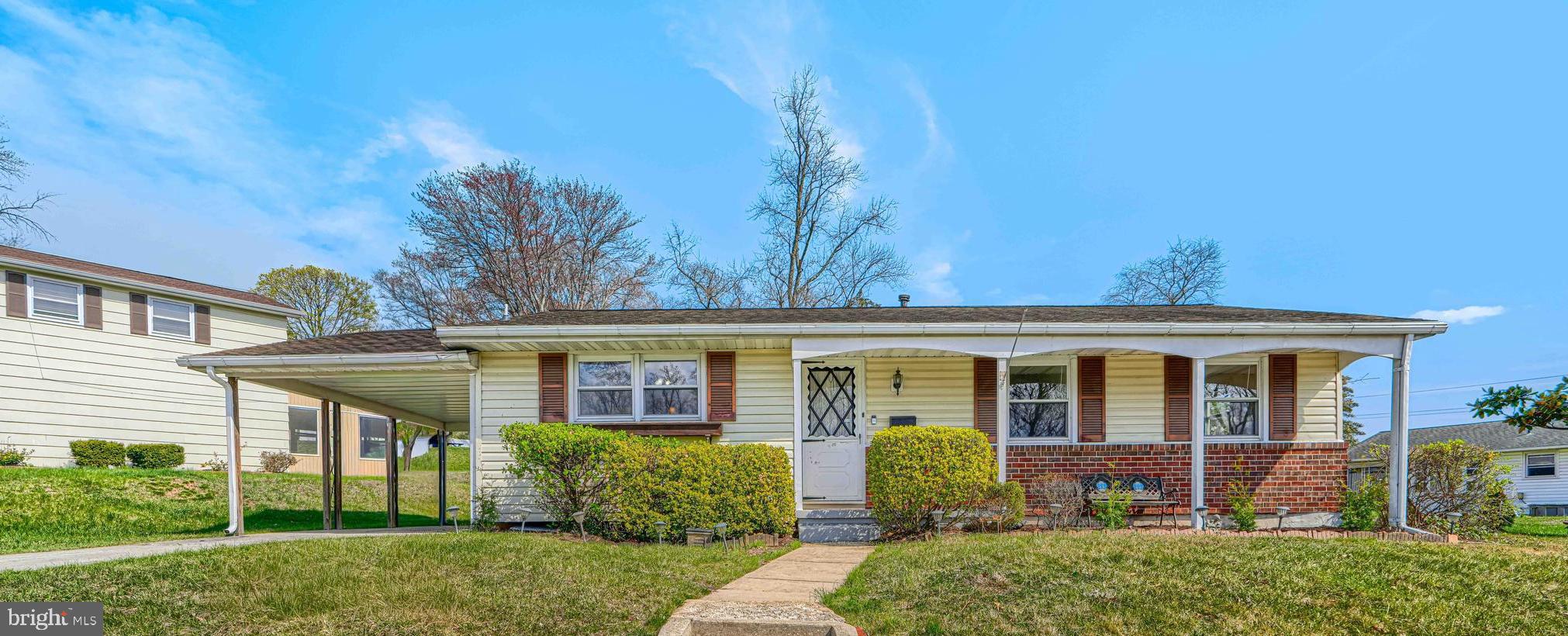 1741 Ellinwood Road Rosedale, MD 21237 - Photo 43 of 43 front view of a house with a yard