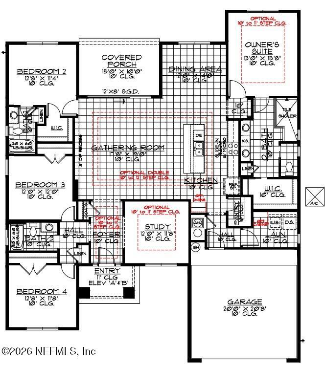 85228 Sandy Rdg Loop, Unit 25 Yulee, FL 32097 - Photo 23 of 23 Ridgecrest floorplan