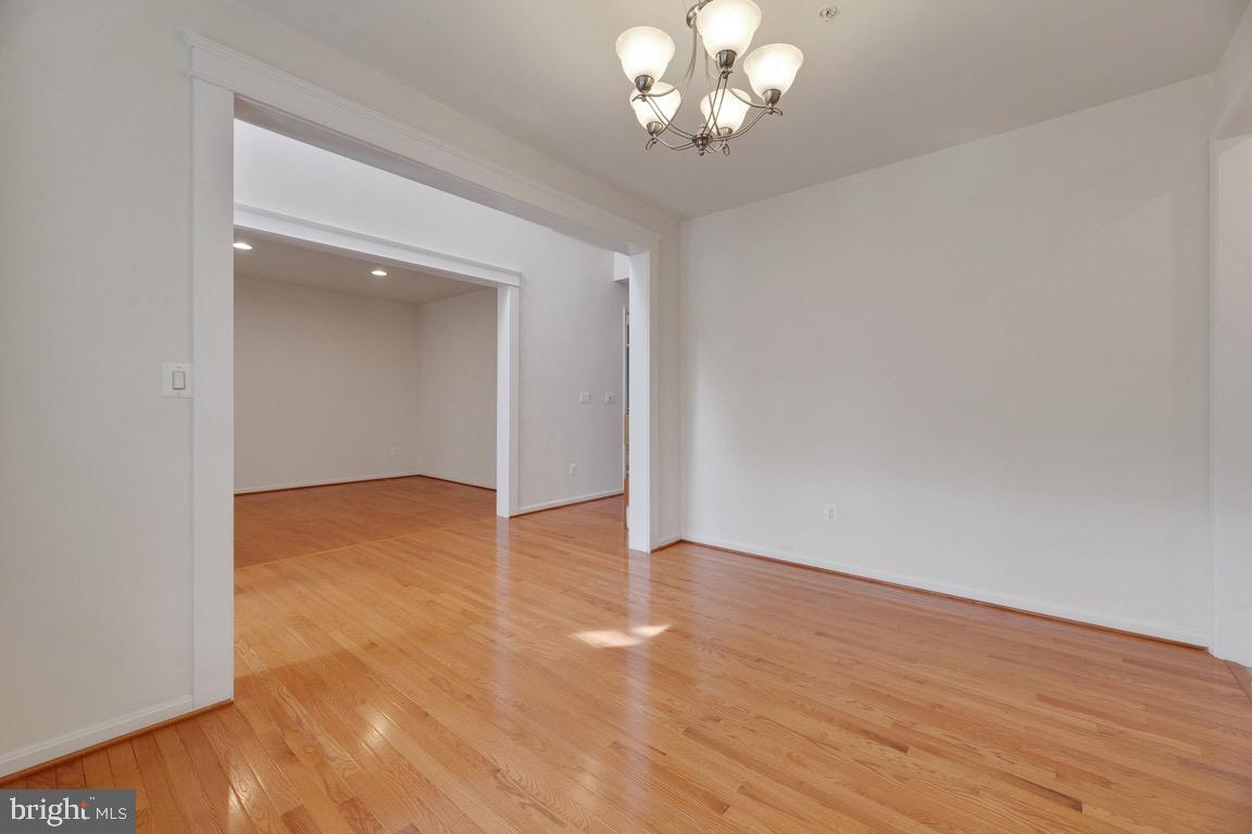 6314 Old Washington Road Elkridge, MD 21075 - Photo 11 of 52 Dining Room w/ Hardwood Adjacent to Living Room