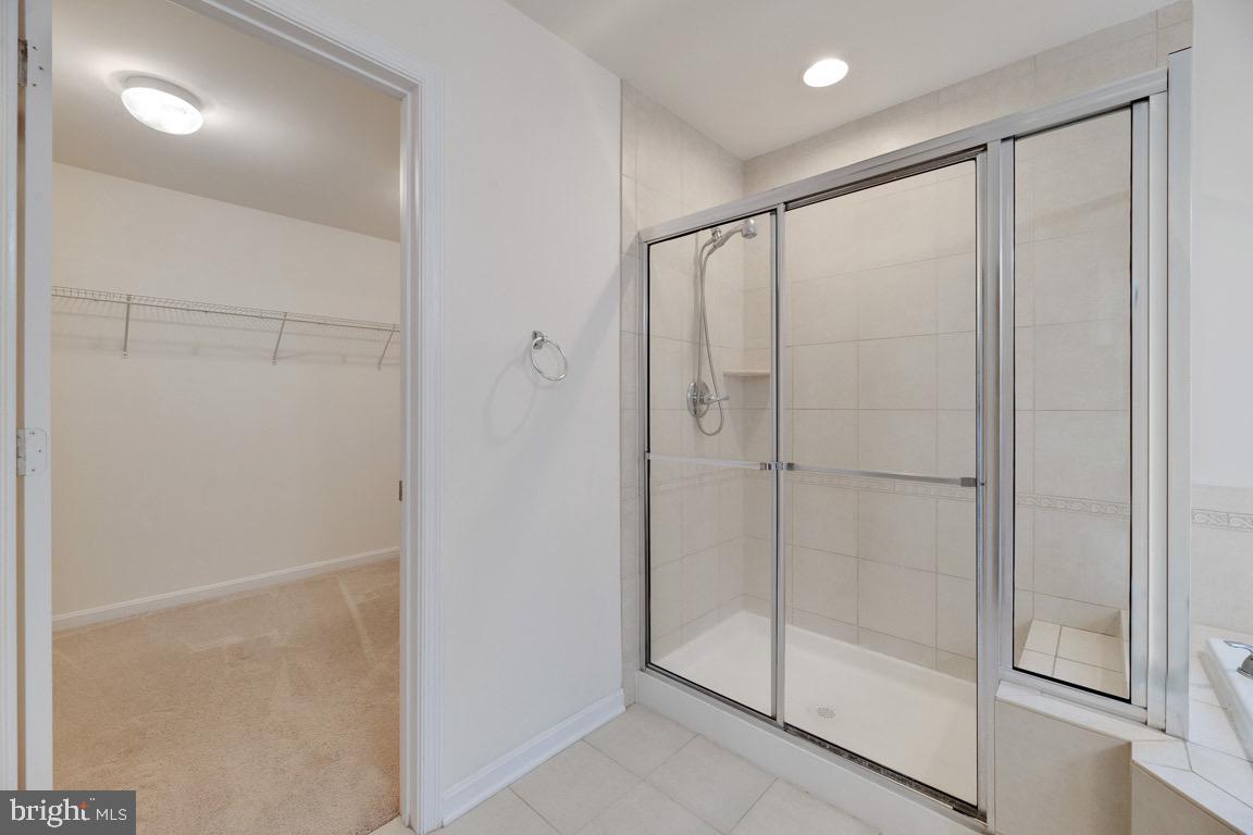 6314 Old Washington Road Elkridge, MD 21075 - Photo 29 of 52 Master Shower w/ Large Walk In Closet