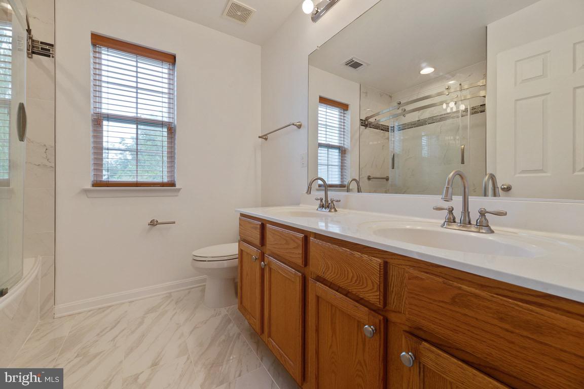 6314 Old Washington Road Elkridge, MD 21075 - Photo 36 of 52 Double Vanity at Shared Hall Bath
