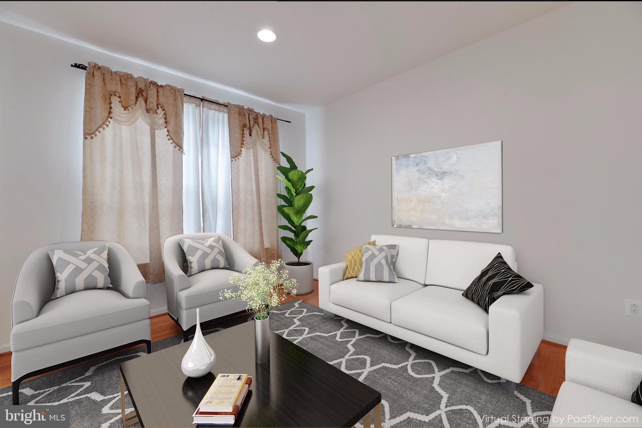 6314 Old Washington Road Elkridge, MD 21075 - Photo 7 of 52 Virtually Staged Living Room