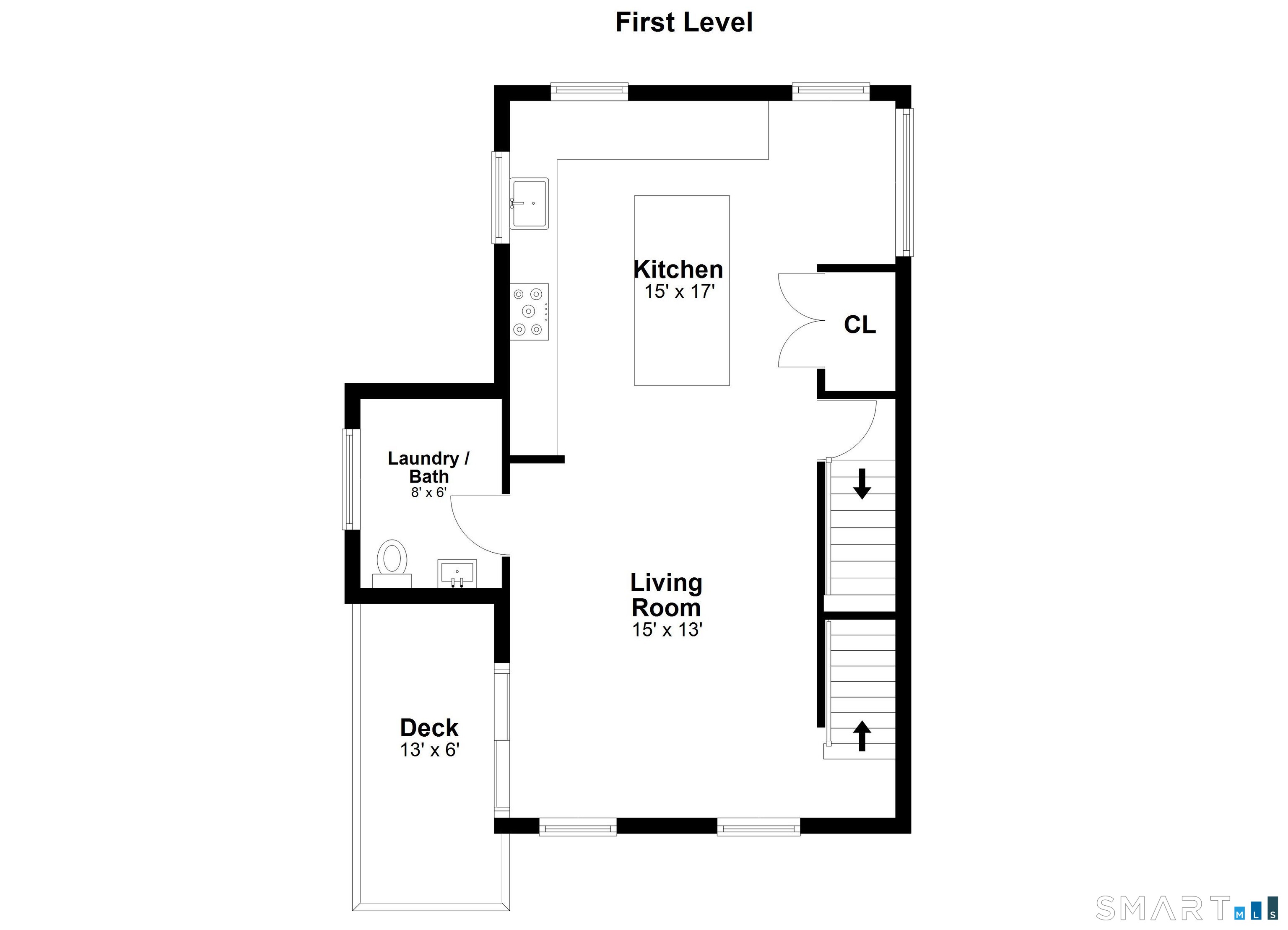 40 Pond Road Old Lyme, CT 06371 - Photo 32 of 35 a picture of a floor plan