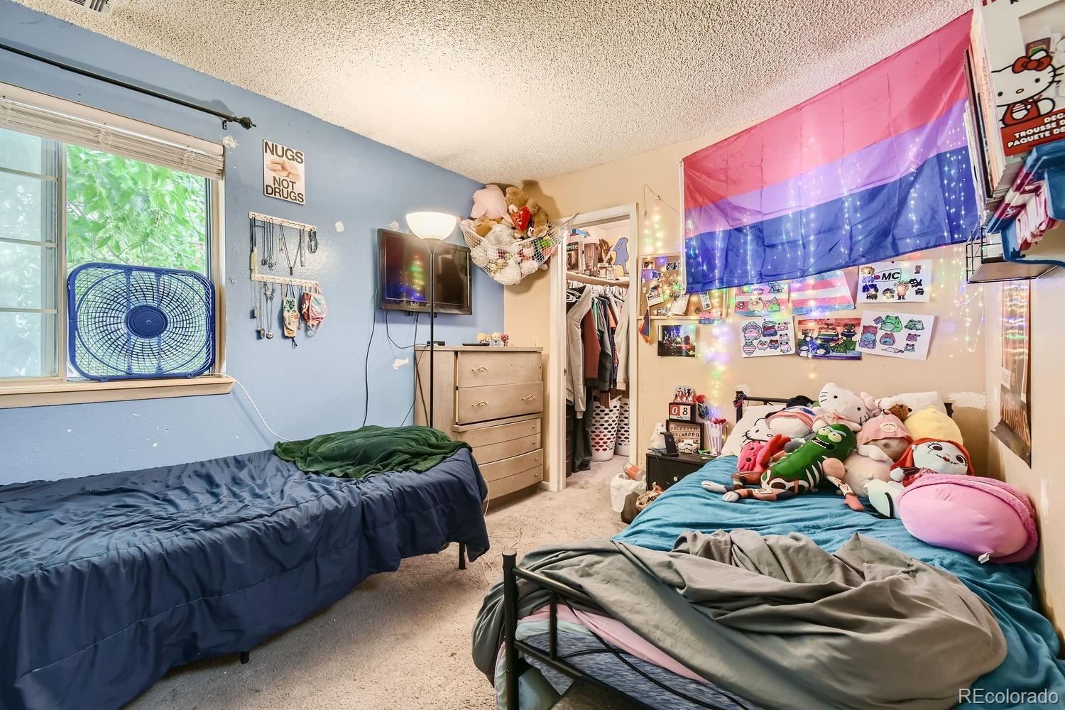 882 South Uravan Court Aurora, CO 80017 - Photo 20 of 33 a living room with furniture and a bed