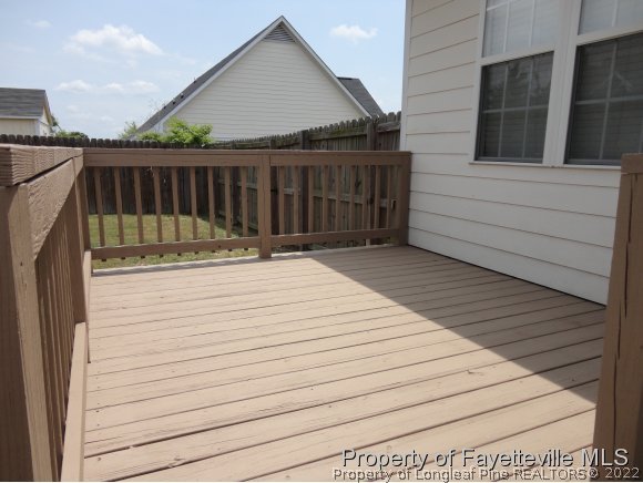 5432 Arnette Road Hope Mills, NC 28348 - Photo 22 of 25 a view of a balcony