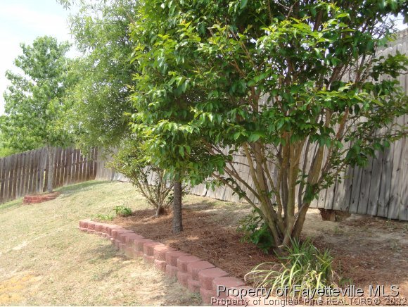 5432 Arnette Road Hope Mills, NC 28348 - Photo 25 of 25 a view of a yard with plants and trees