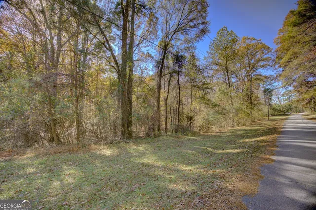 a view of outdoor space with trees