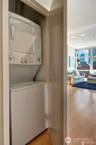 a view of parking garage