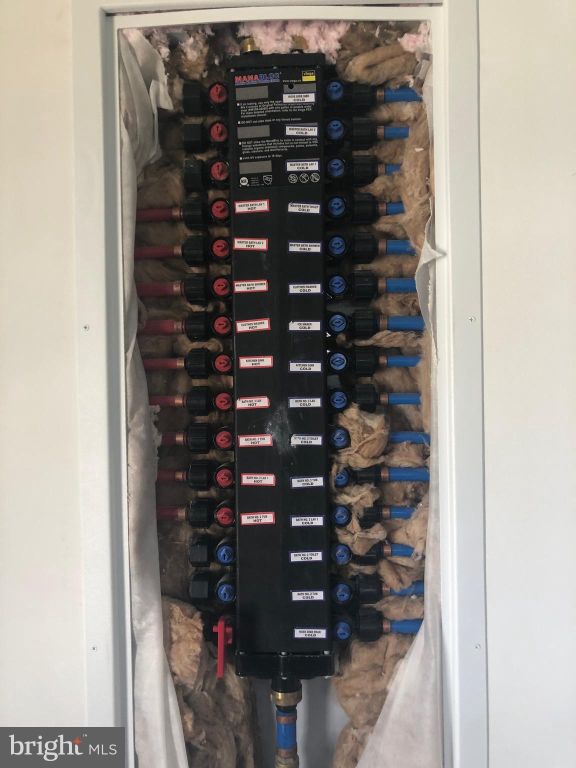 3 Sandyhook Road Ocean Pines, MD 21811 - Photo 17 of 31 PEX Plumbing control center and access panel