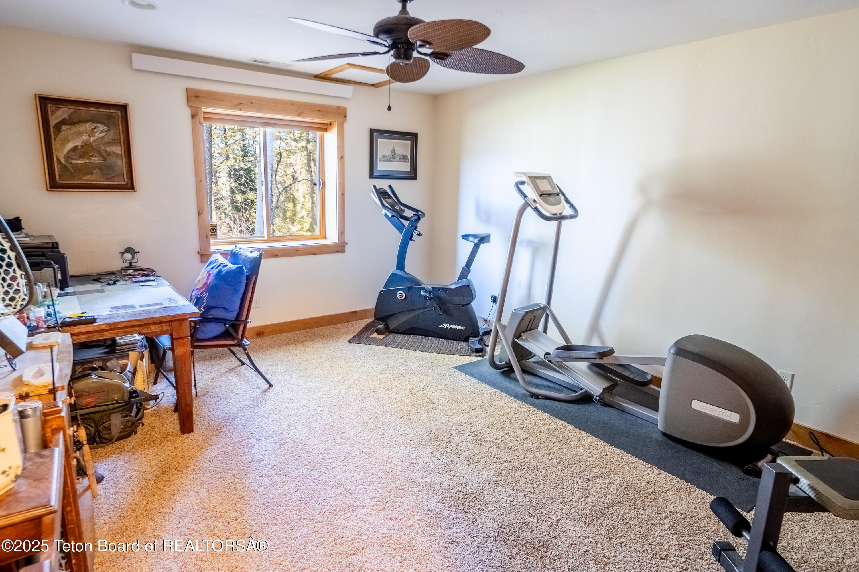1558 Trail Ridge Road Alpine, WY 83128 - Photo 33 of 45 Lower Level Bedroom #5