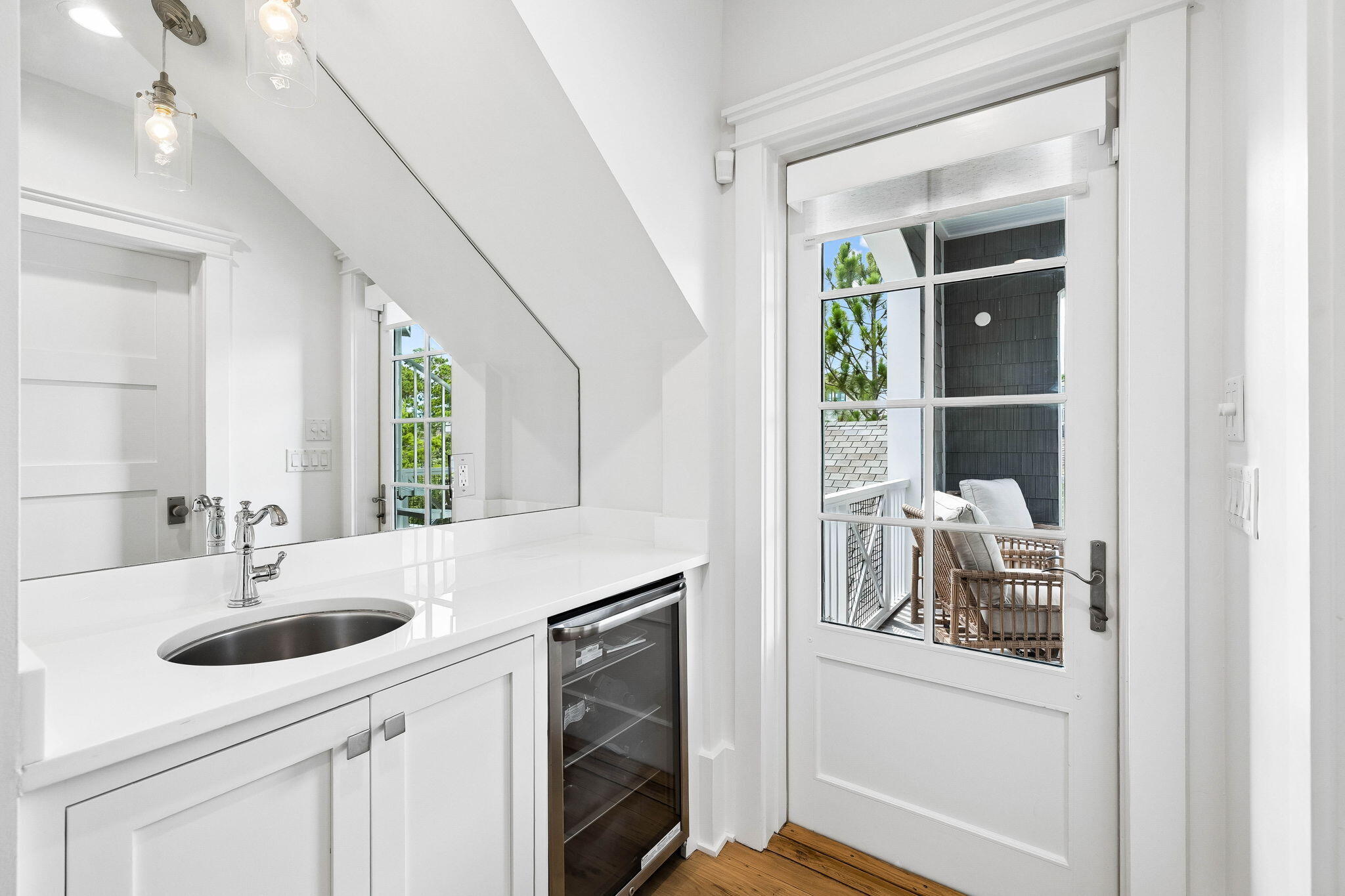51 Shingle Lane Inlet Beach, FL 32461 - Photo 50 of 71 a kitchen with a sink and a window