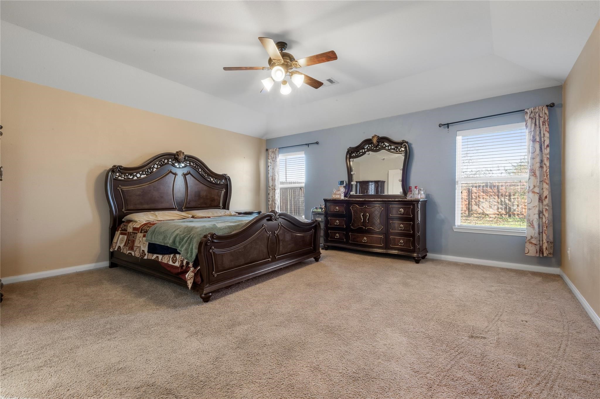 22907 Gentle Shadow Drive Hockley, TX 77447 - Photo 11 of 27 a bedroom with a bed and window
