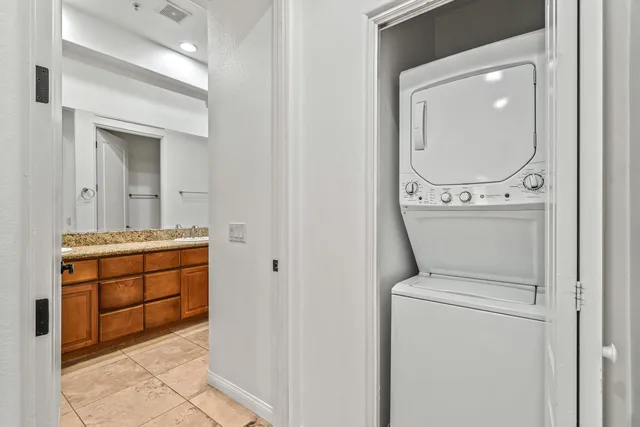 a room with storage and utility